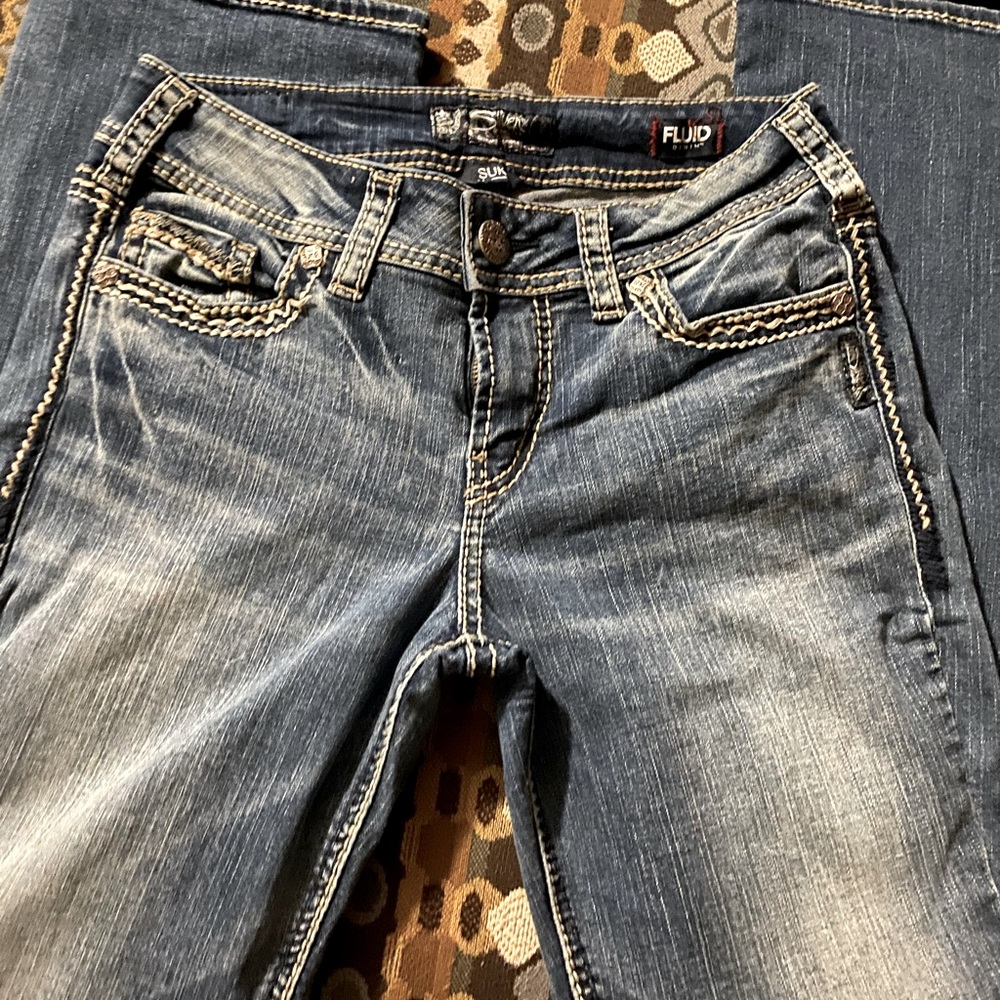 Silver jeans